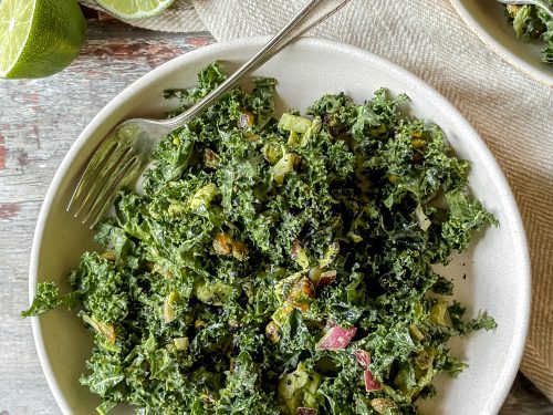 milk street kale salad with green tahini dressing Tahini Kale Salad
