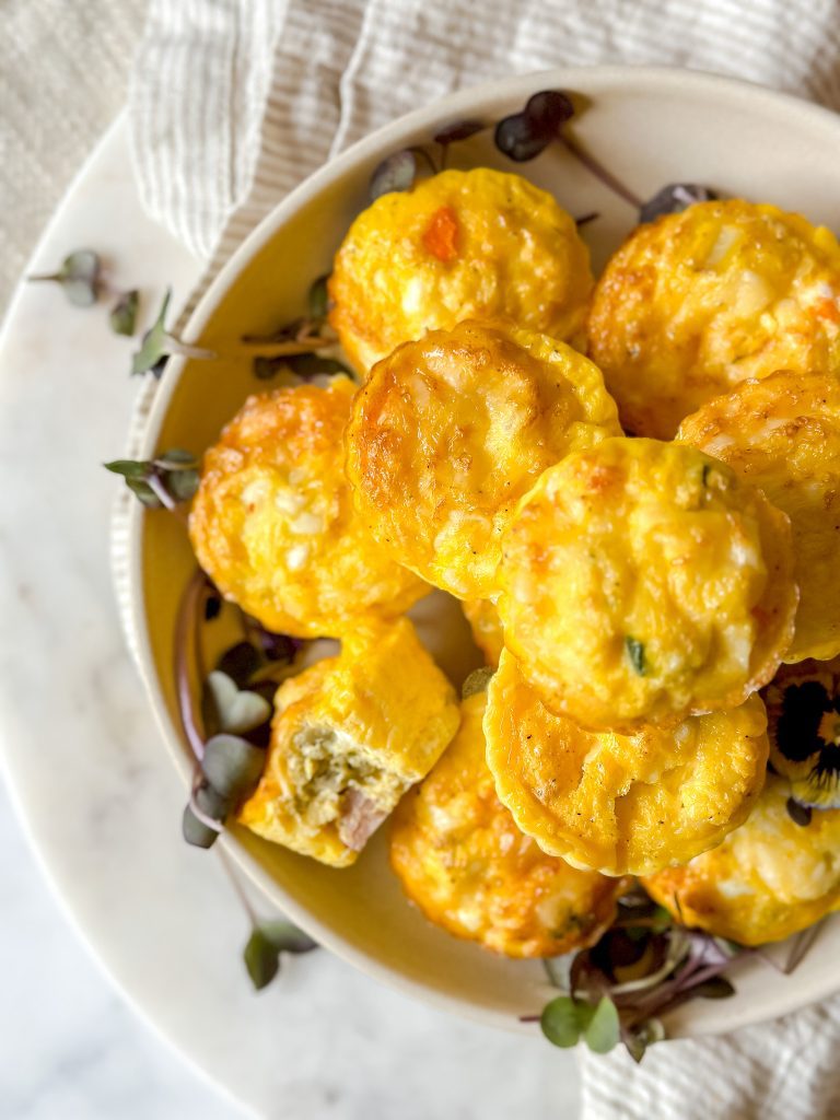 low glycemic high protein Egg Bites