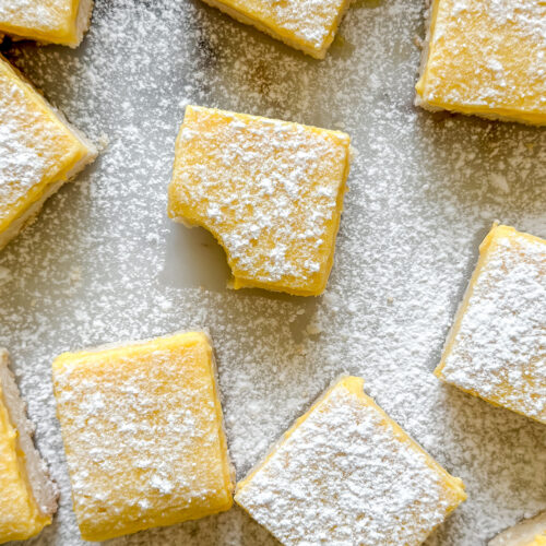 Sugar Free Paleo Lemon Bars Recipe