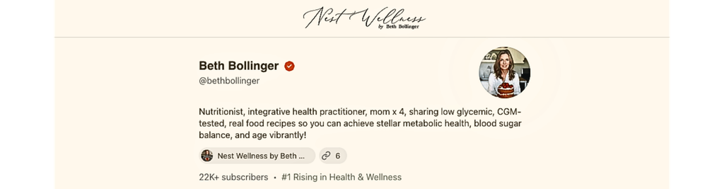 Nest Wellness Substack #1 Rising in Health and Wellness
