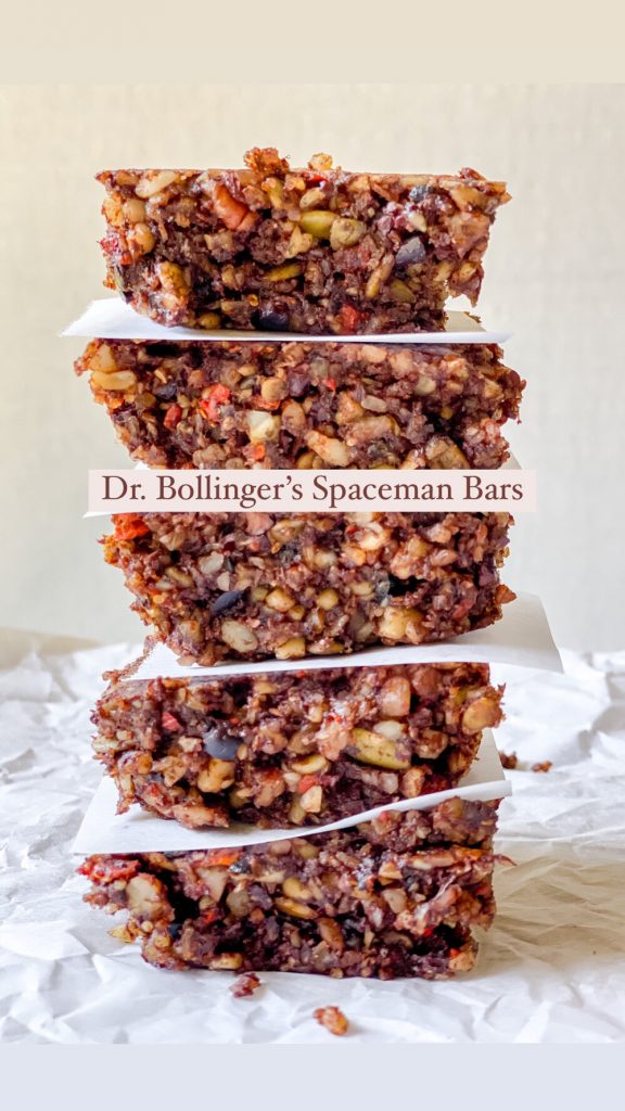 Dr. Bollinger's Spaceman Breakfast Bars