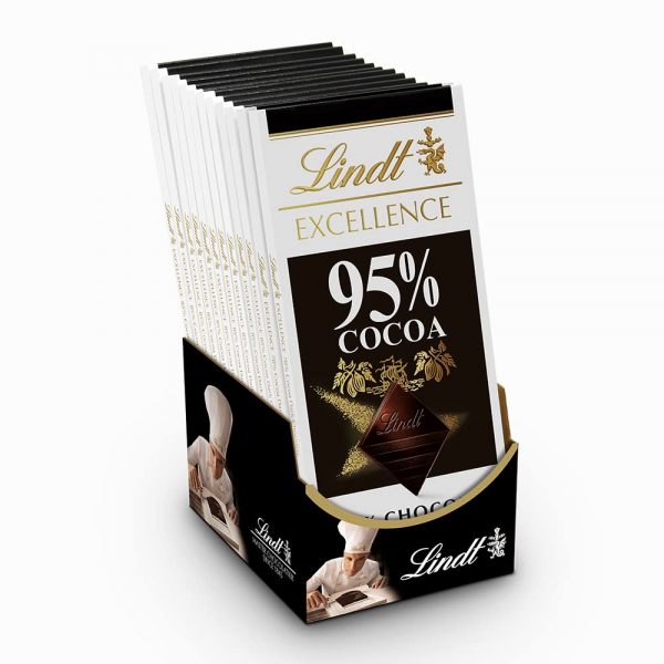 Lindt EXCELLENCE 95% Cocoa Dark Chocolate Bar