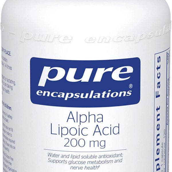 Pure Encapsulations Alpha Lipoic Acid 200 mg