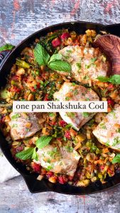 One pan Shakshuka Cod
