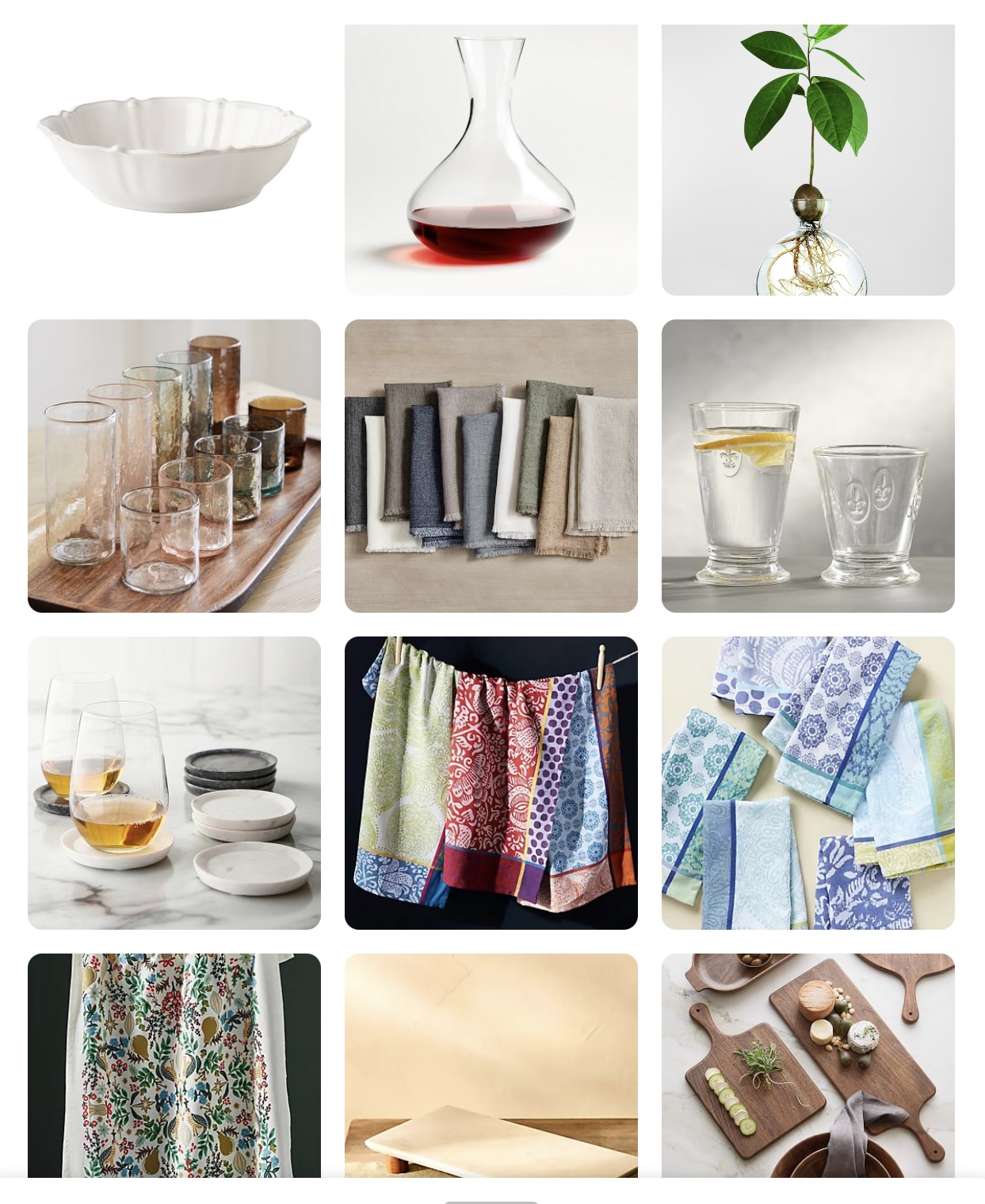 a curated collection of home favorites