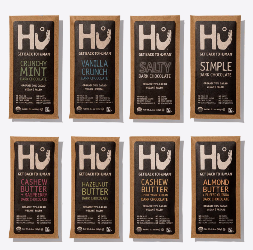 8 Hu Kitchen Chocolate Bars