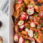 Gochujang Chicken and roasted vegetables