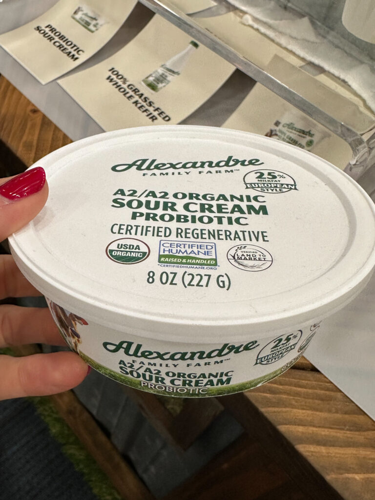 Alexandre Farm A2 sour cream